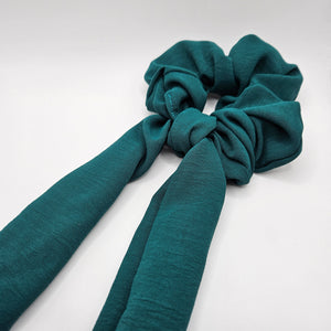 Green Bow-Tie Scrunchies