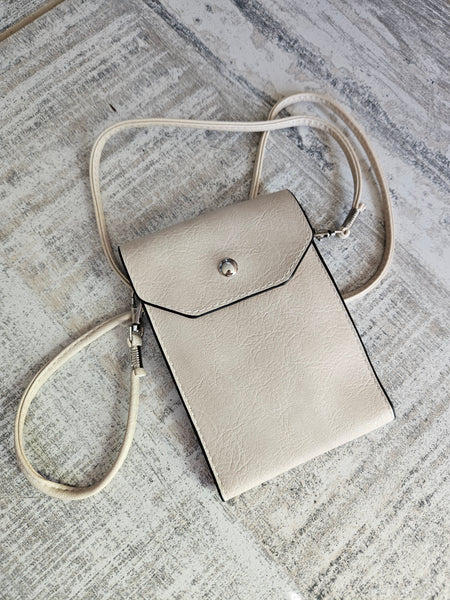 Wessie Snap Button Flap Shoulder Bag