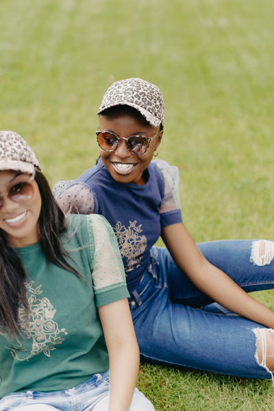 Leopard Print Cap