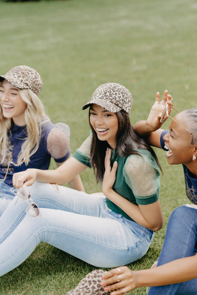 Leopard Print Cap