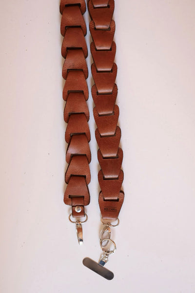 Real Leather Wes.Cabell Phone Strap