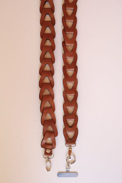 Real Leather Wes.Cabell Phone Strap