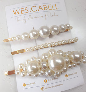 Alicia Pearl Hairclip Set