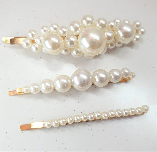 Alicia Pearl Hairclip Set