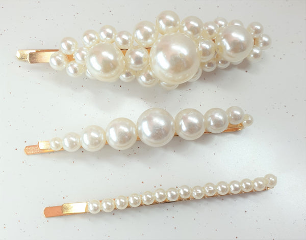 Alicia Pearl Hairclip Set