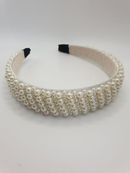 Thick Pearl Alice Band